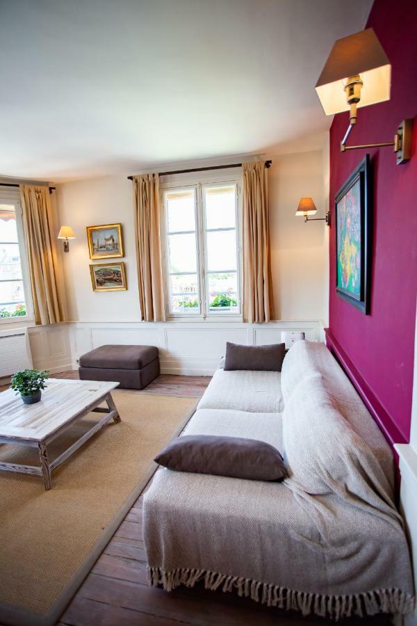 Appartement Vieux Bassin Honfleur Bagian luar foto
