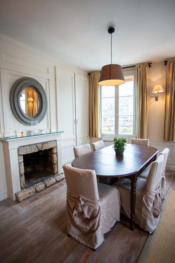 Appartement Vieux Bassin Honfleur Bagian luar foto